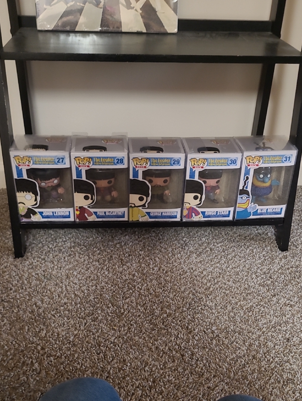 Funko Beatles Pop! set. Abbey Road Album With T-shirt, NIB. Various Beatles Book